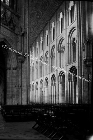 NORTHSIDE OF NAVE FROM N.E. CORNOR OF S.E. TRANSEPT